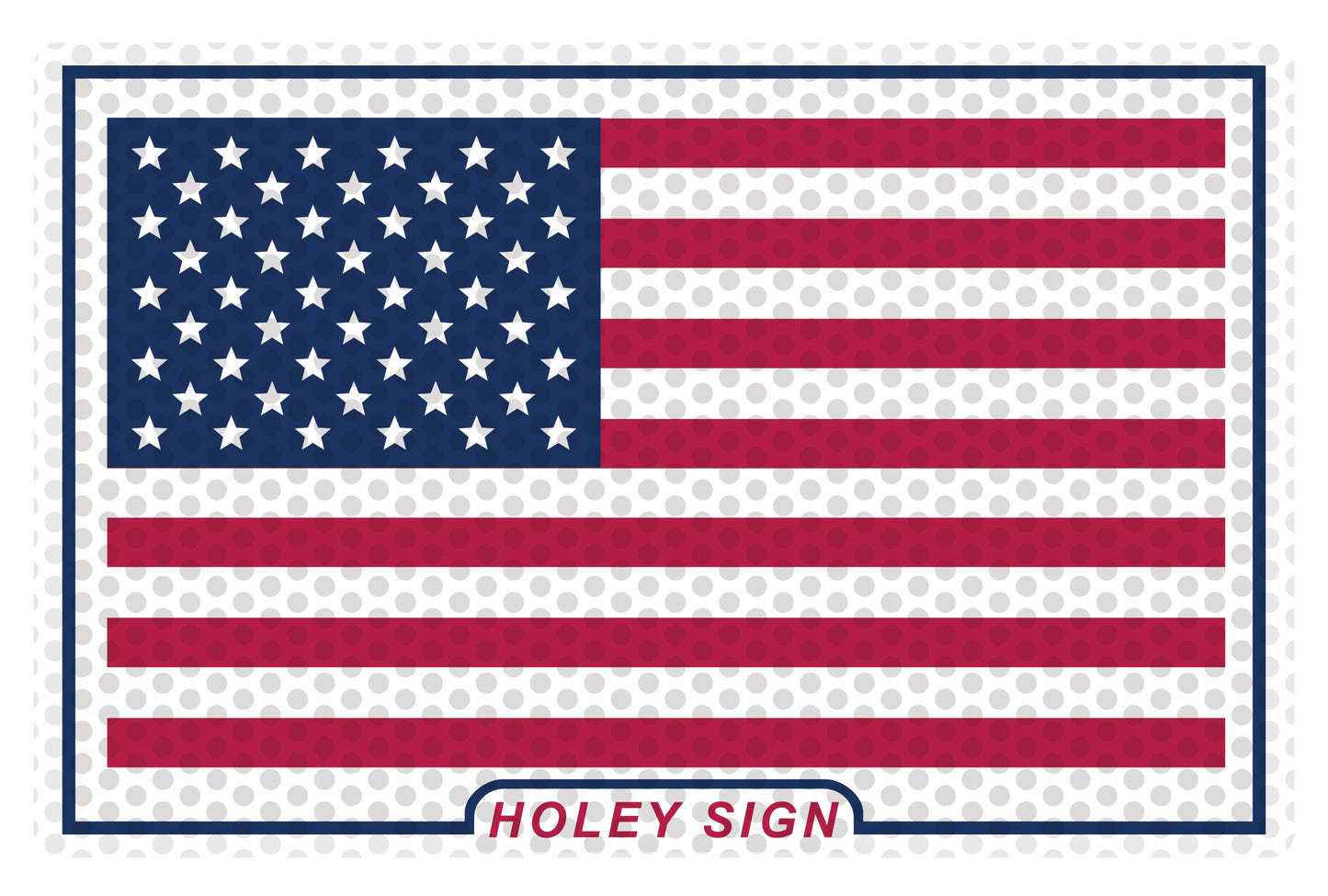 American Flag Decal