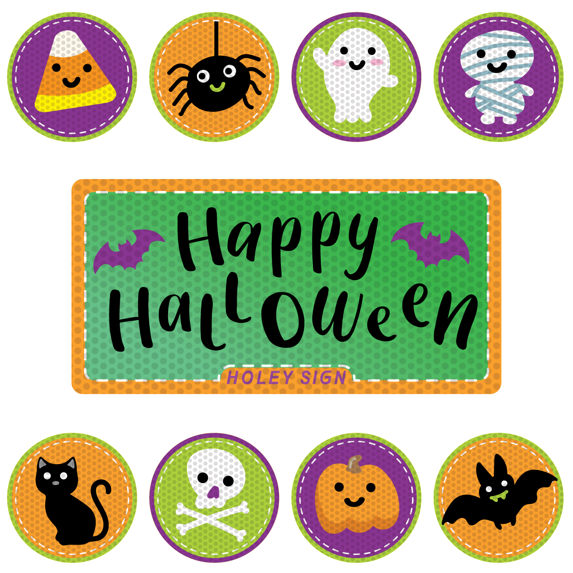 Happy Halloween Collection Set - 9pc