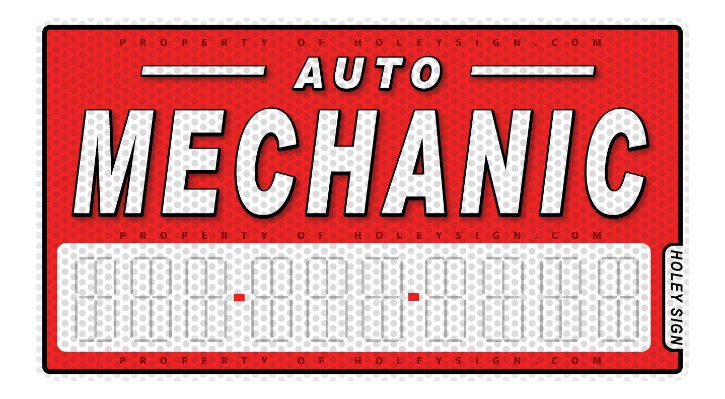 Auto Mechanic Decal