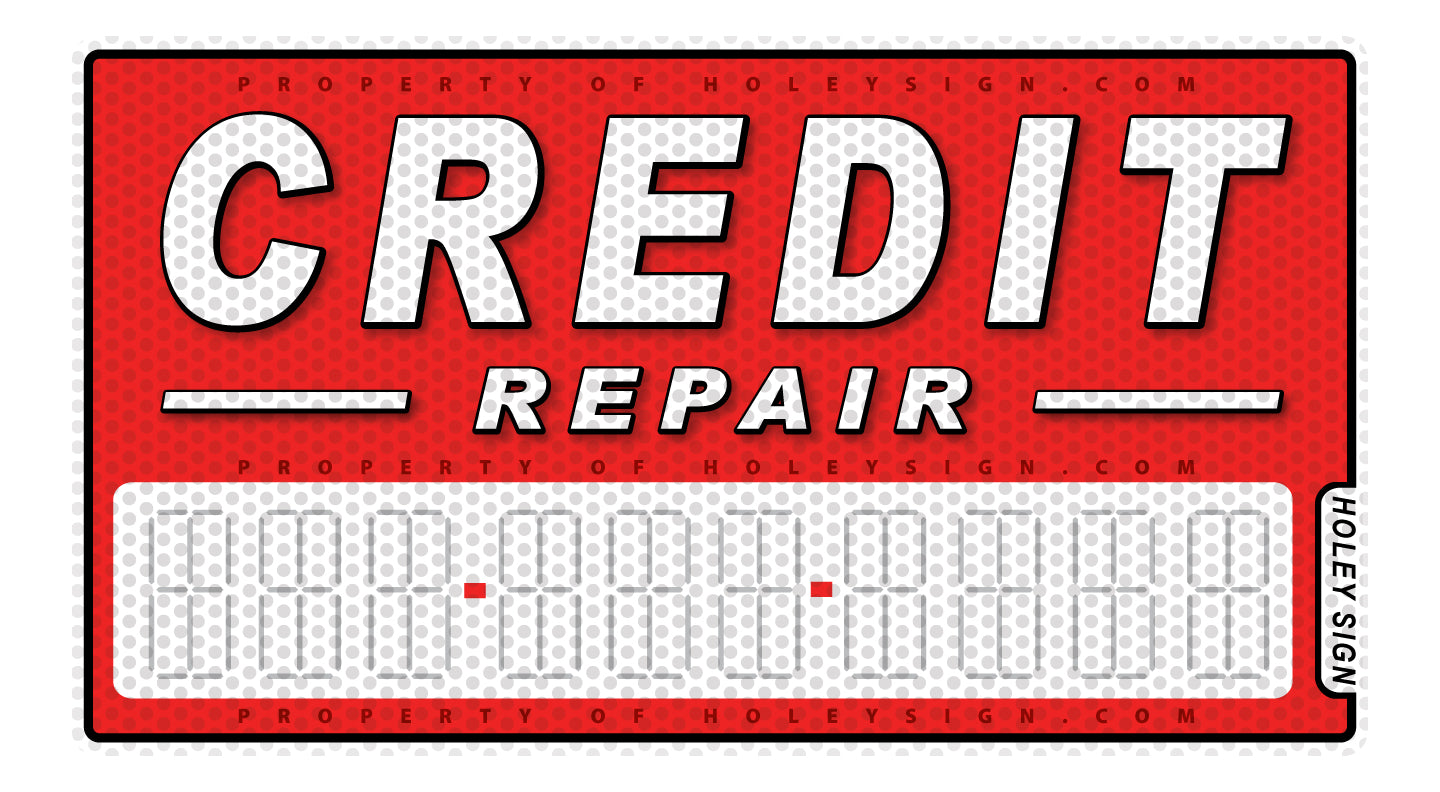 Credit Repair Decal