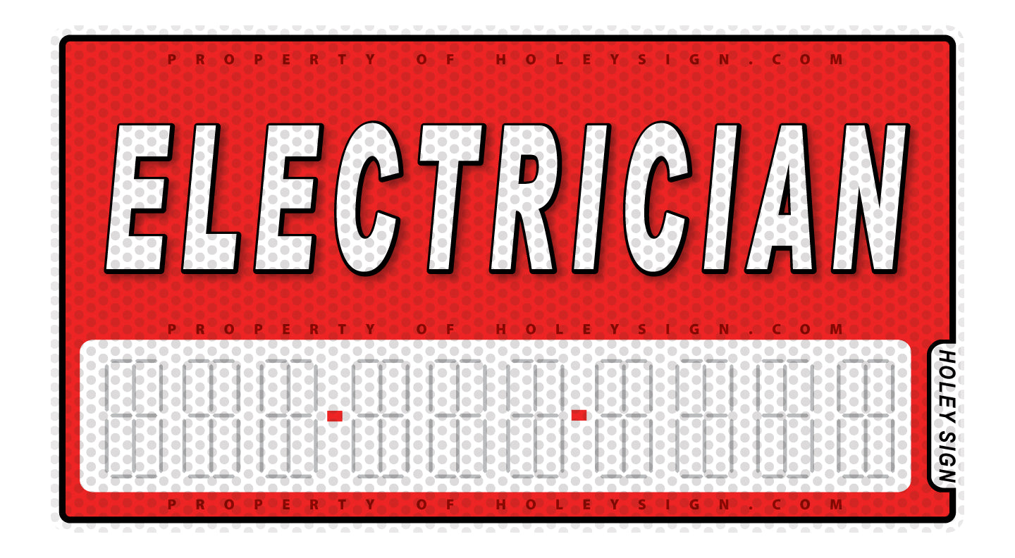Electrician Decal