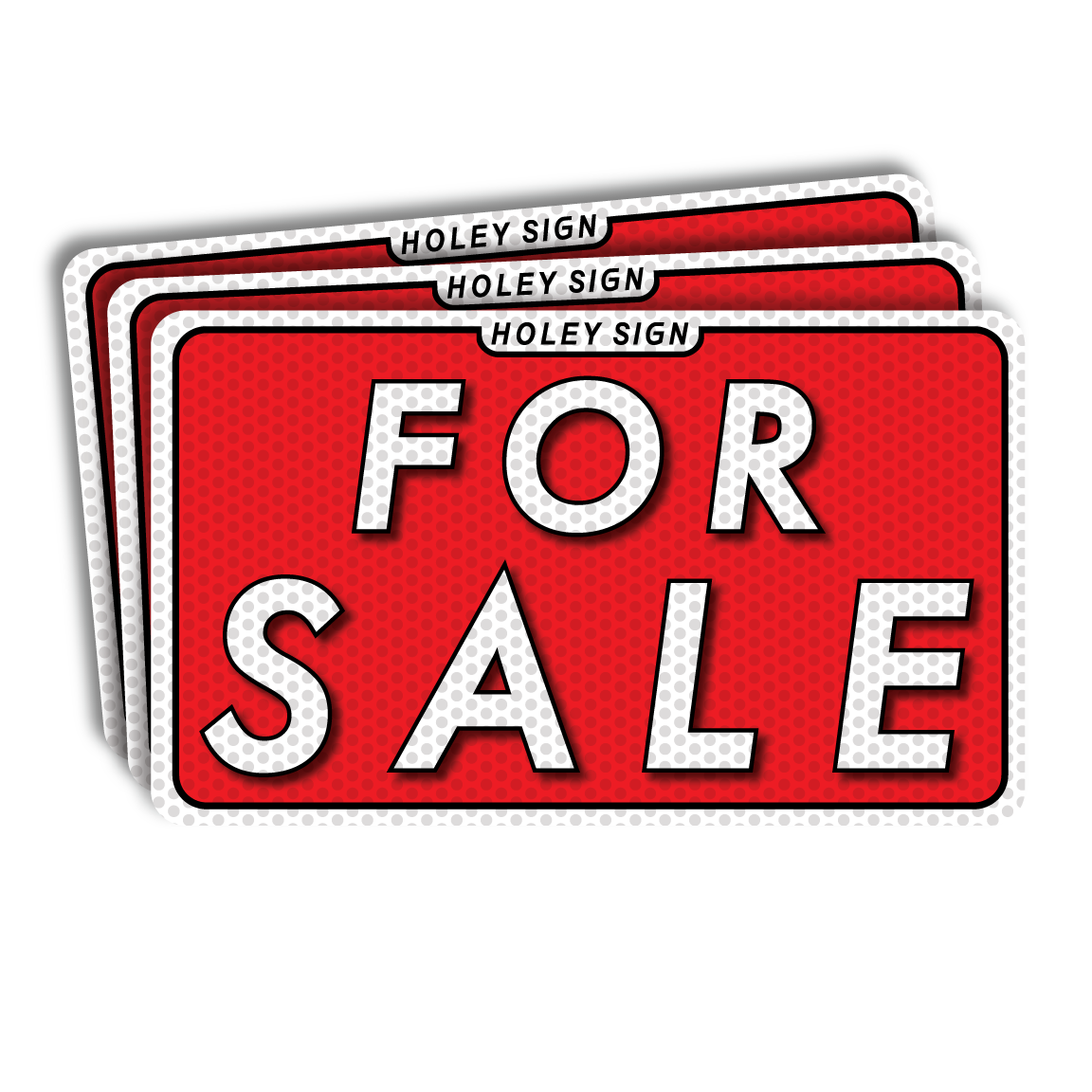For Sale Decal - 3 Pac