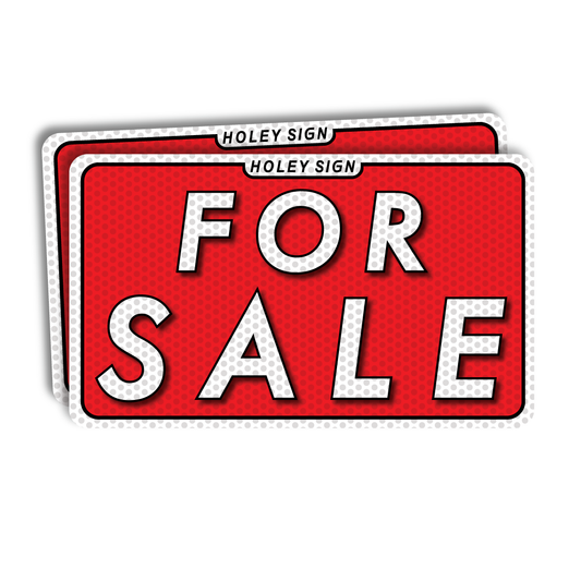 For Sale Decal - 3 Pac