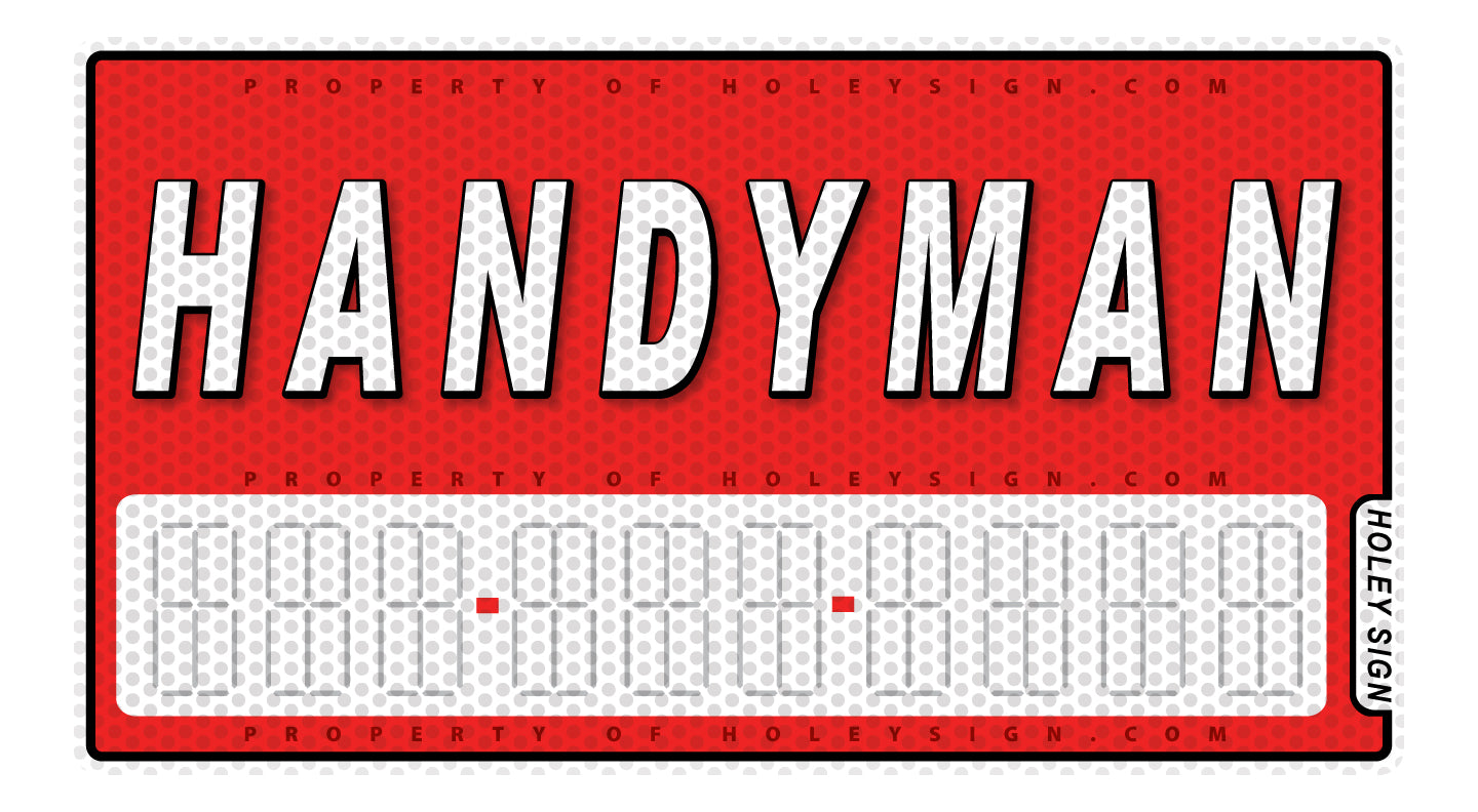 Handyman Decal