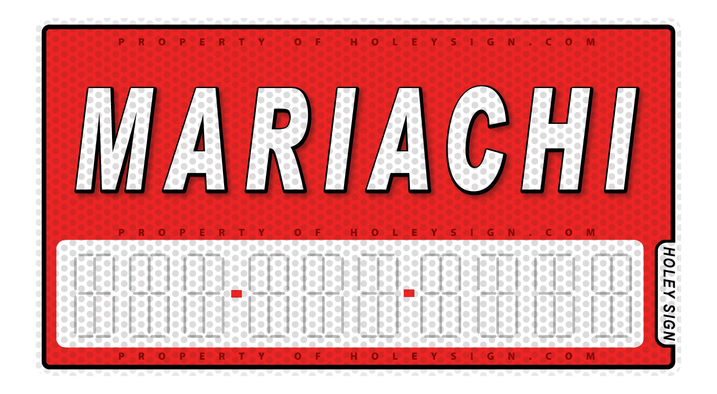 Mariachi Decal