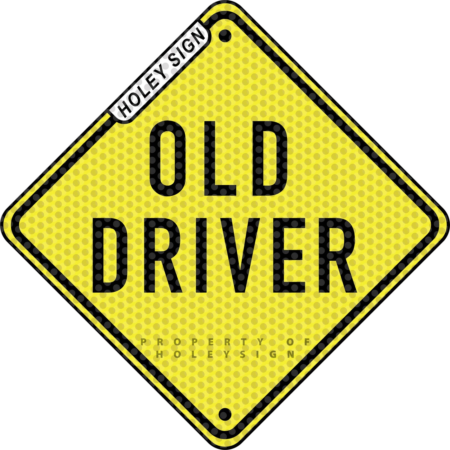 Old Driver Decal