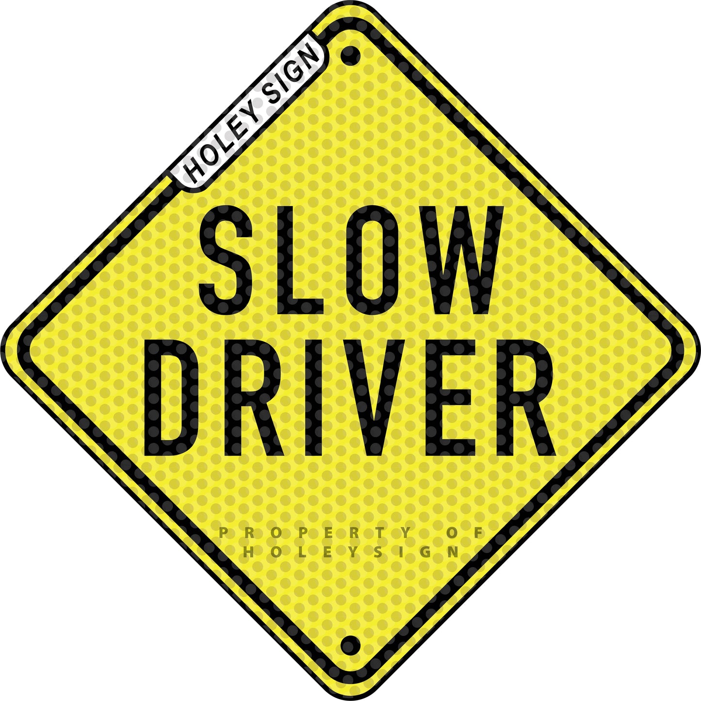 Slow Driver Decal
