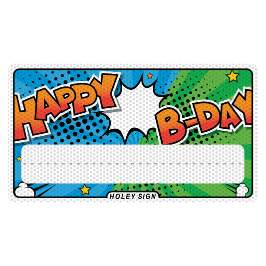 Happy Birthday Super Hero - 5pc Package