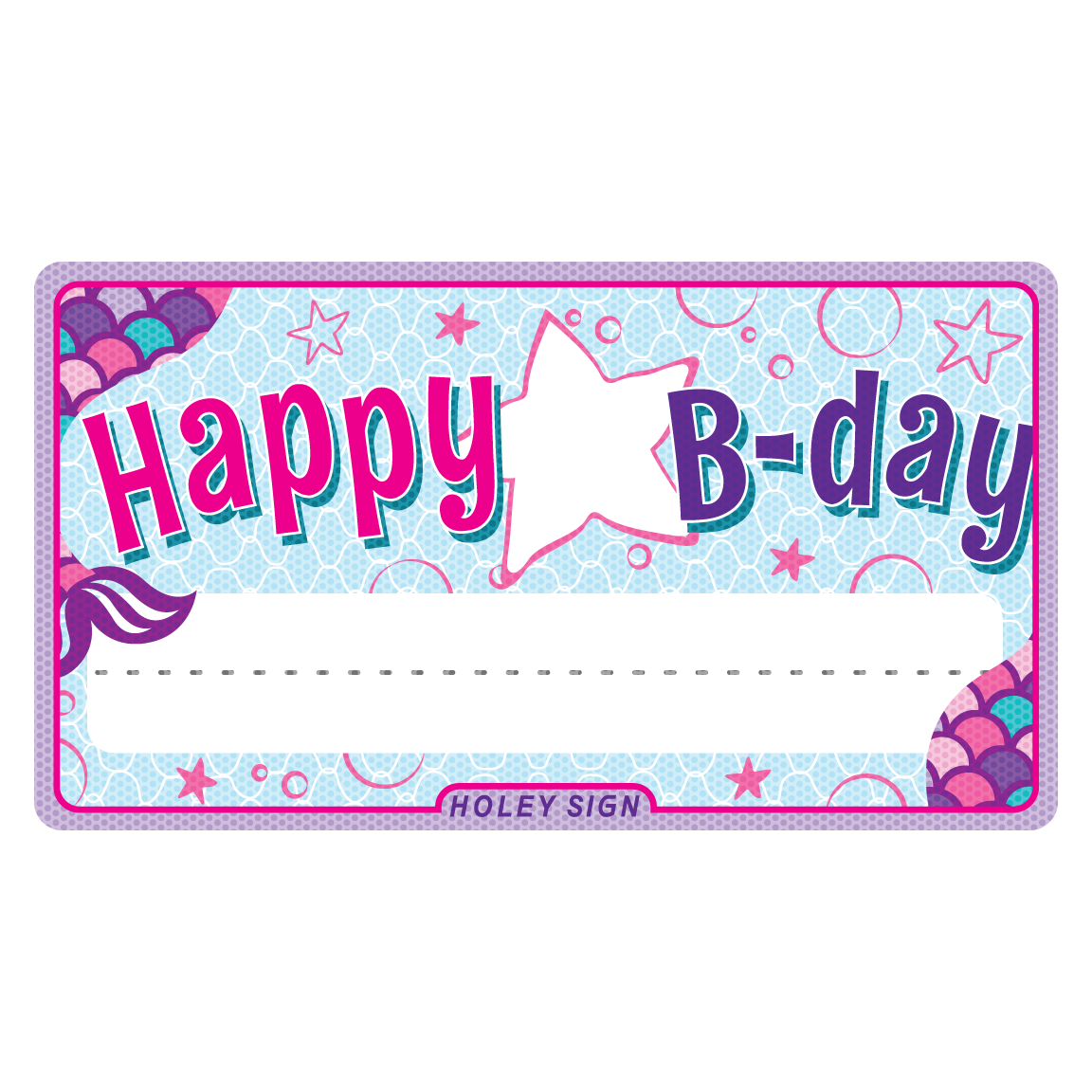 Happy Birthday Mermaid - Full