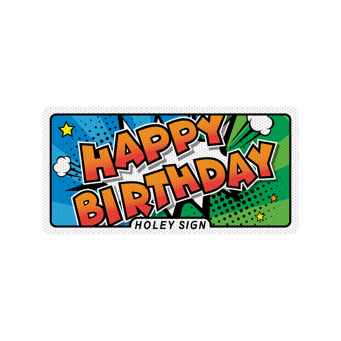 Happy Birthday Super Hero - HB