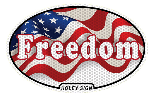 America Freedom Flag Decal