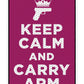 Keep Calm Carry Arm (Crown & Gun) Decal
