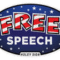 Free Speech Decal