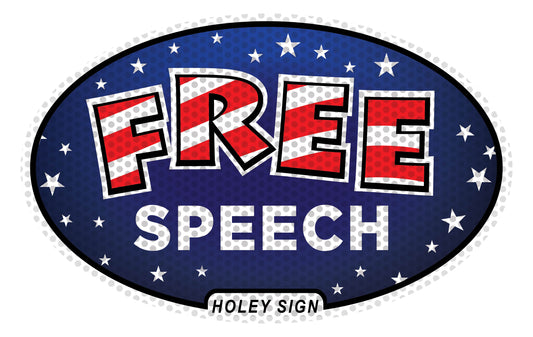 Free Speech Decal