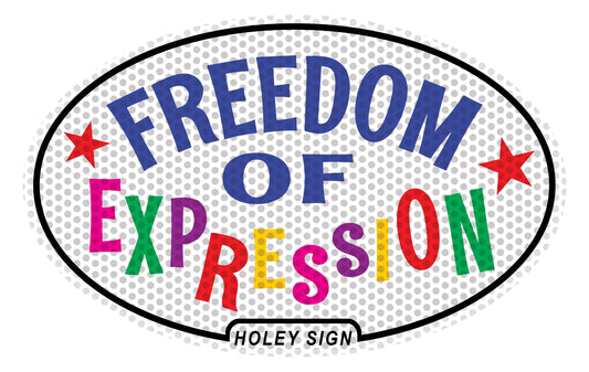 Freedom of Expression Decal