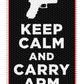 Keep Calm Carry Arm (Gun) Decal