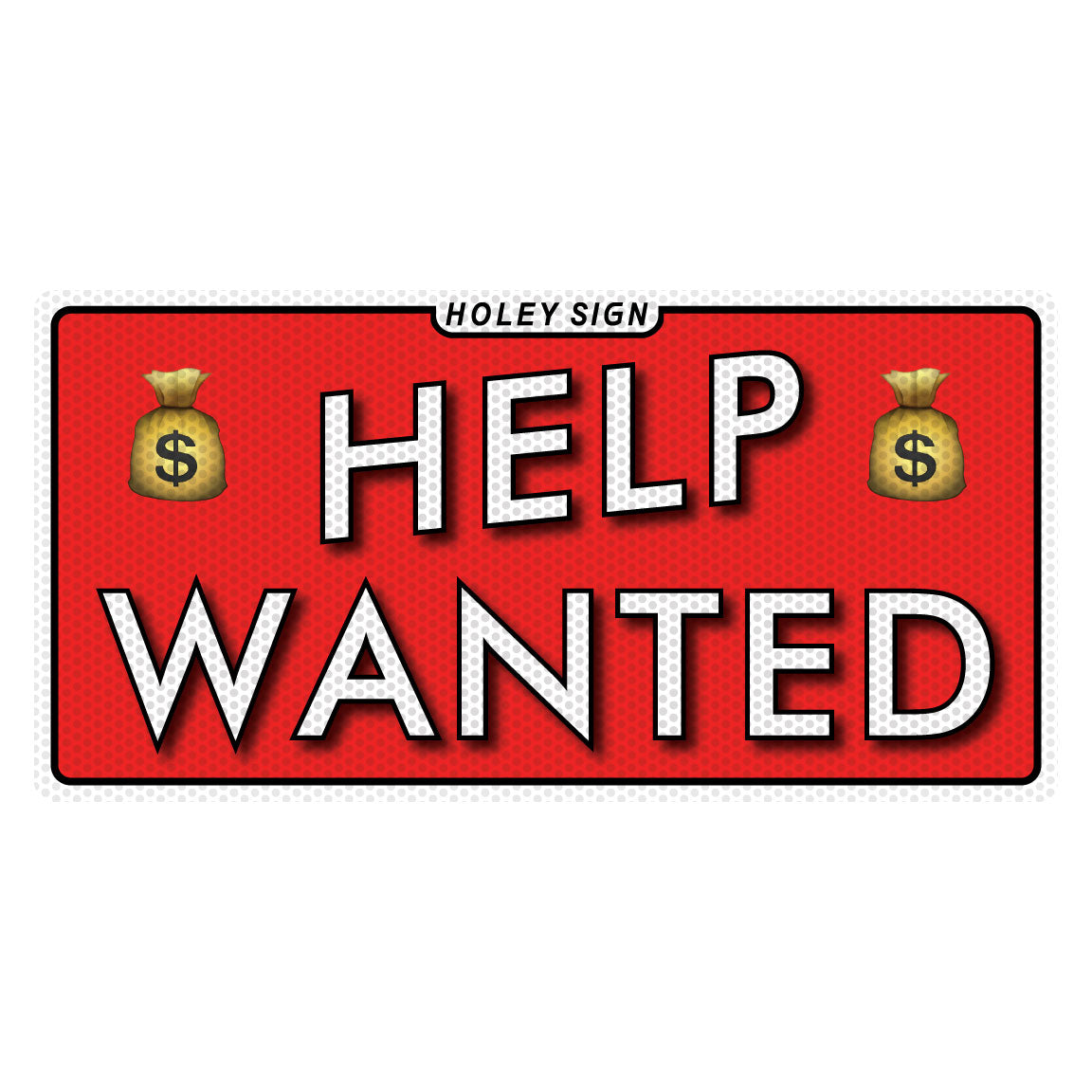 Help Wanted - Money Bag