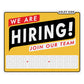 We Are Hiring - Number - Mustard