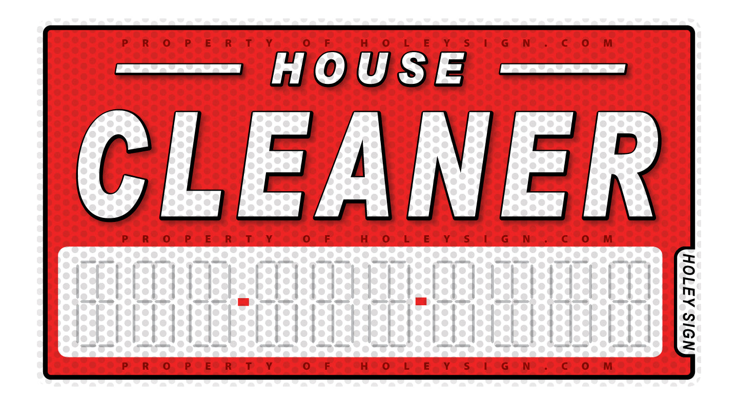 House Cleaner Decal