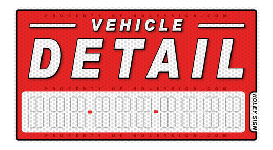 Vehicle Detail Decal