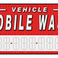 Vehicle Mobile Wash Decal