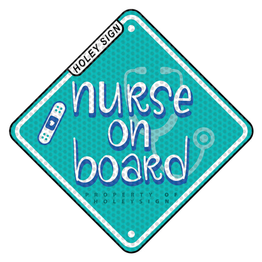 Nurse On Board  Decal