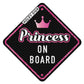 Princess On Board Decal