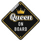 Queen On Board Decal
