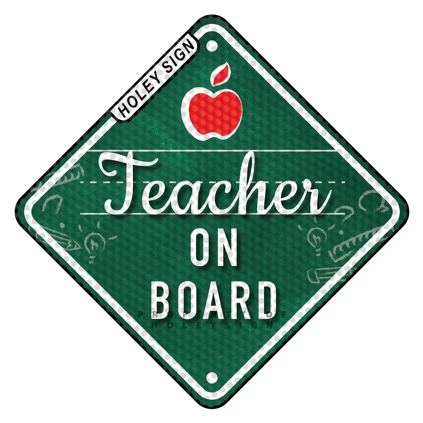 Teacher On Board Decal